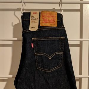 NWT LEVI 513 SLIM STRAIGHT Stretch 30x32
